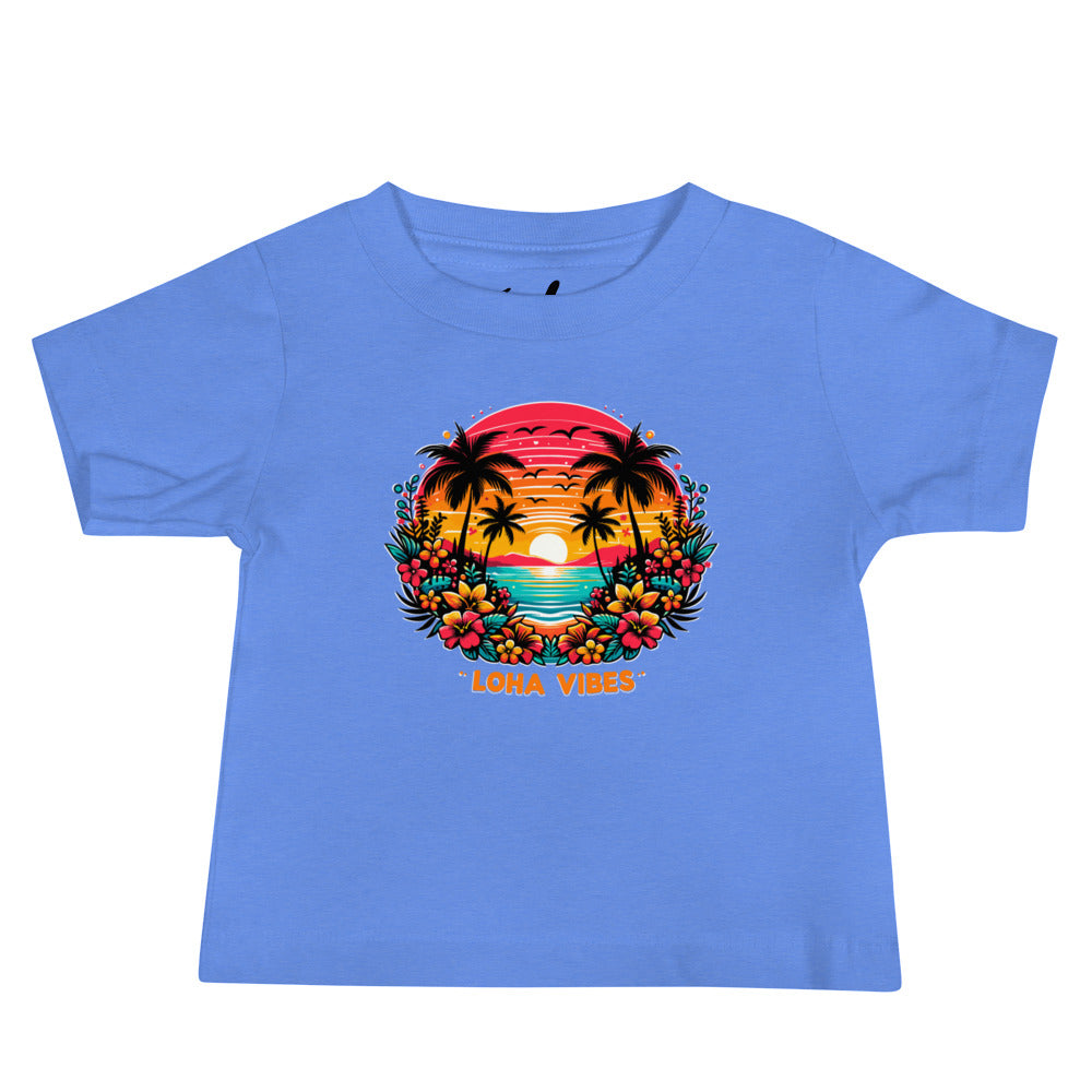 Little Loha Vibes Circle Tee