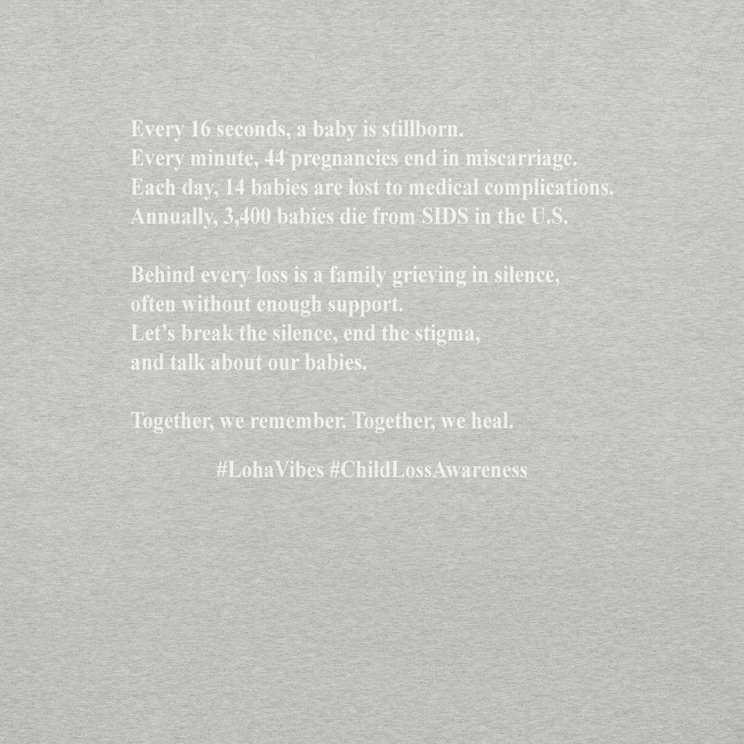 Infant Loss Stats Tee